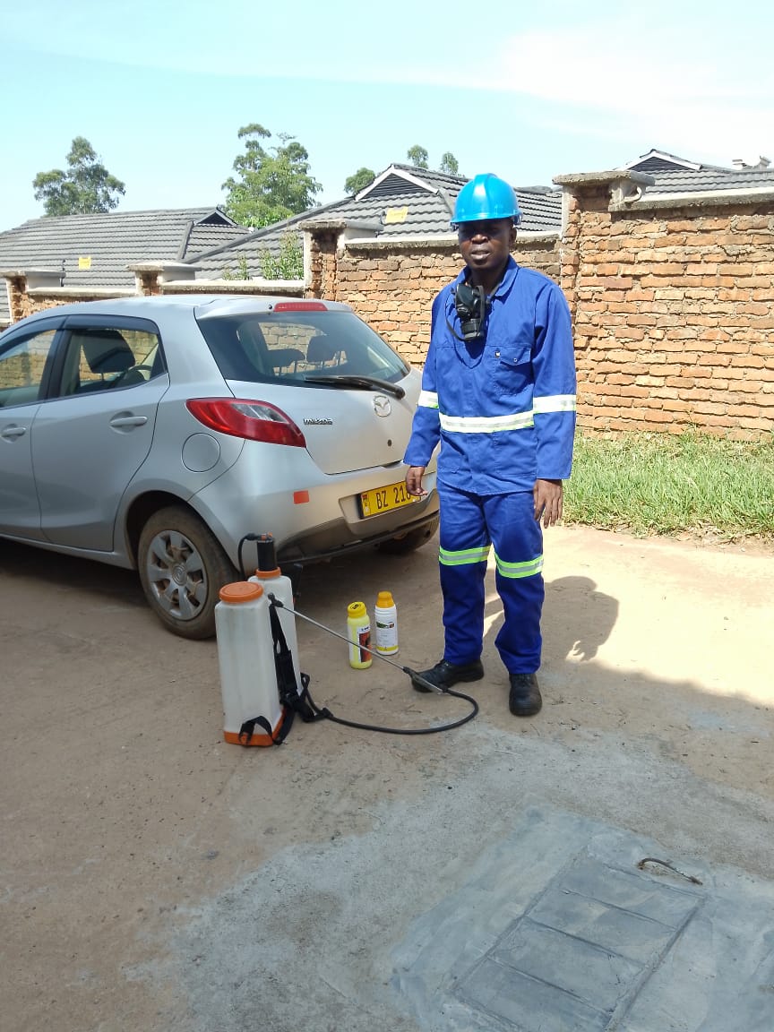 G/Fumigation Outside Yard